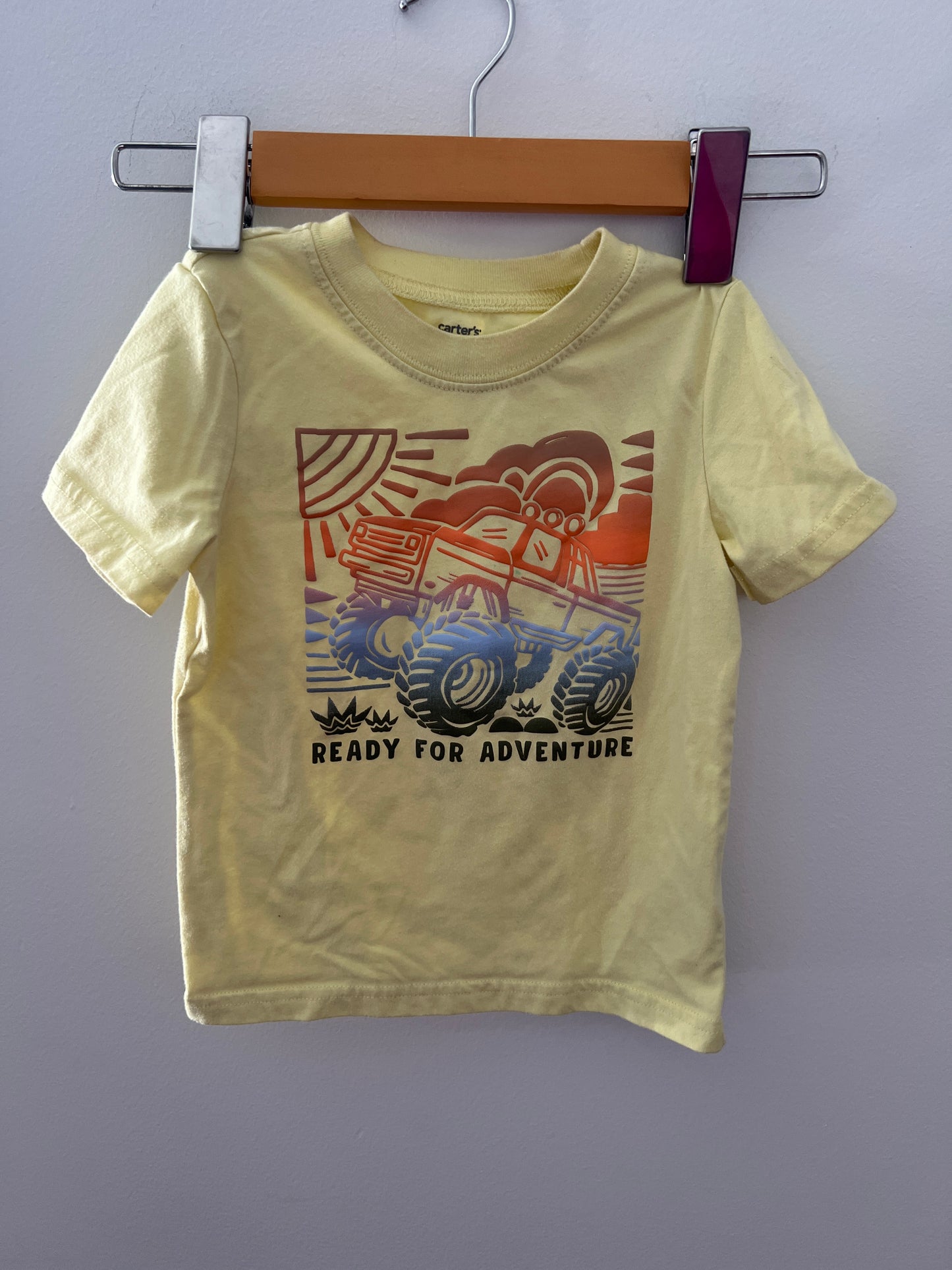 Carters monster truck shirt