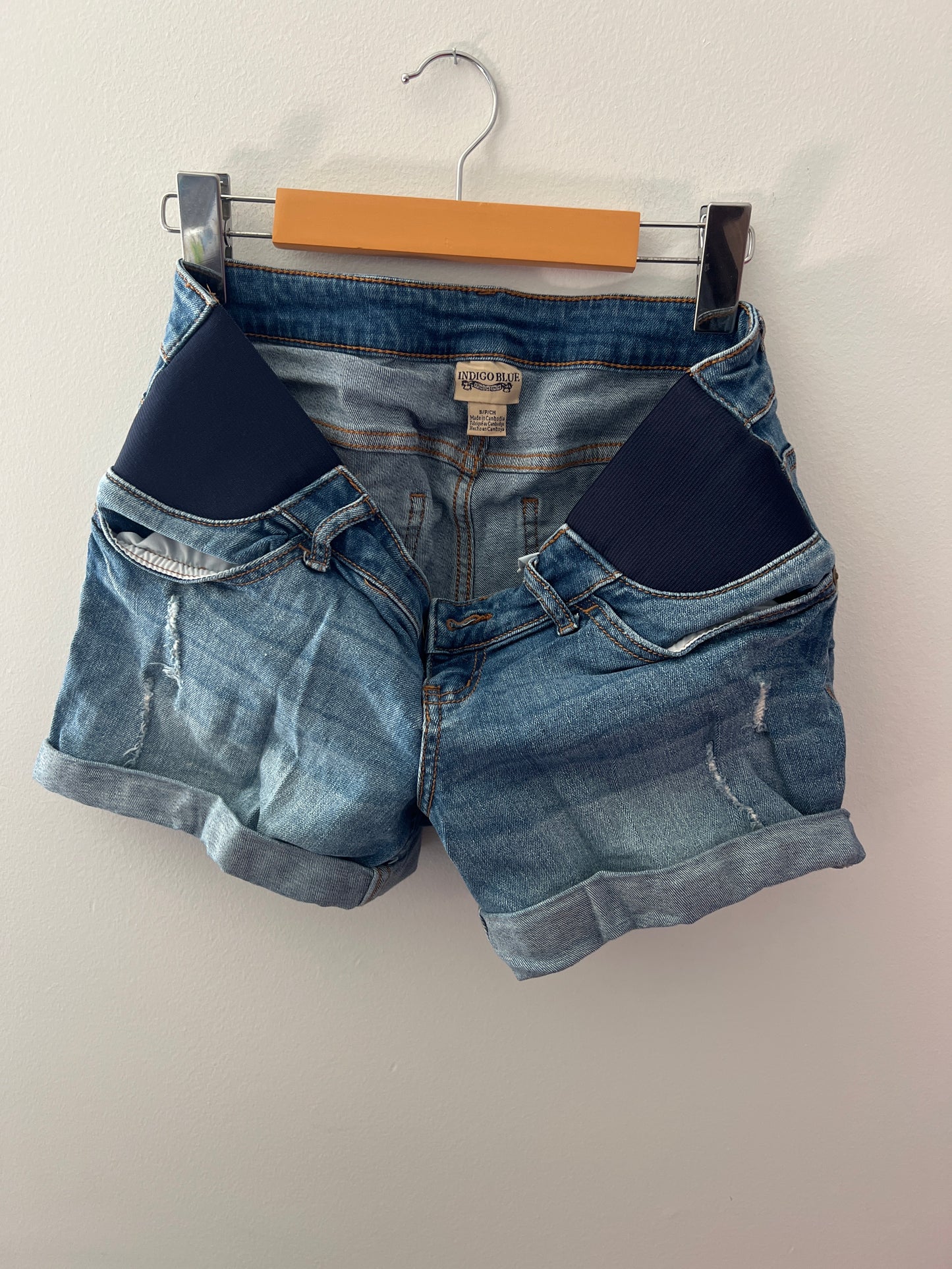Indigo Blue Shorts- small