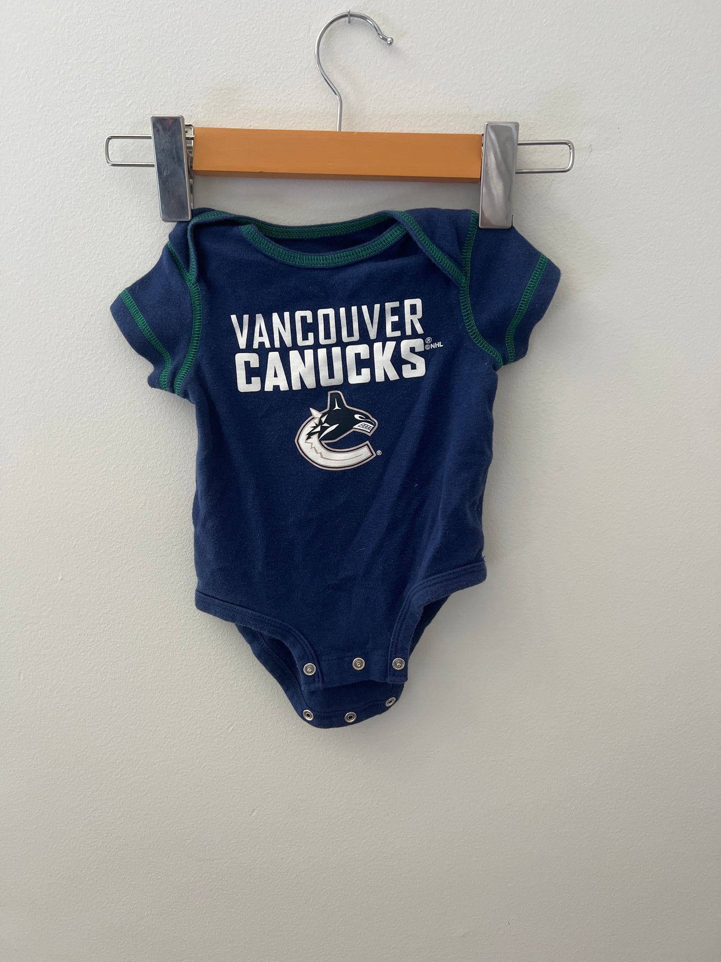 Canucks onesie