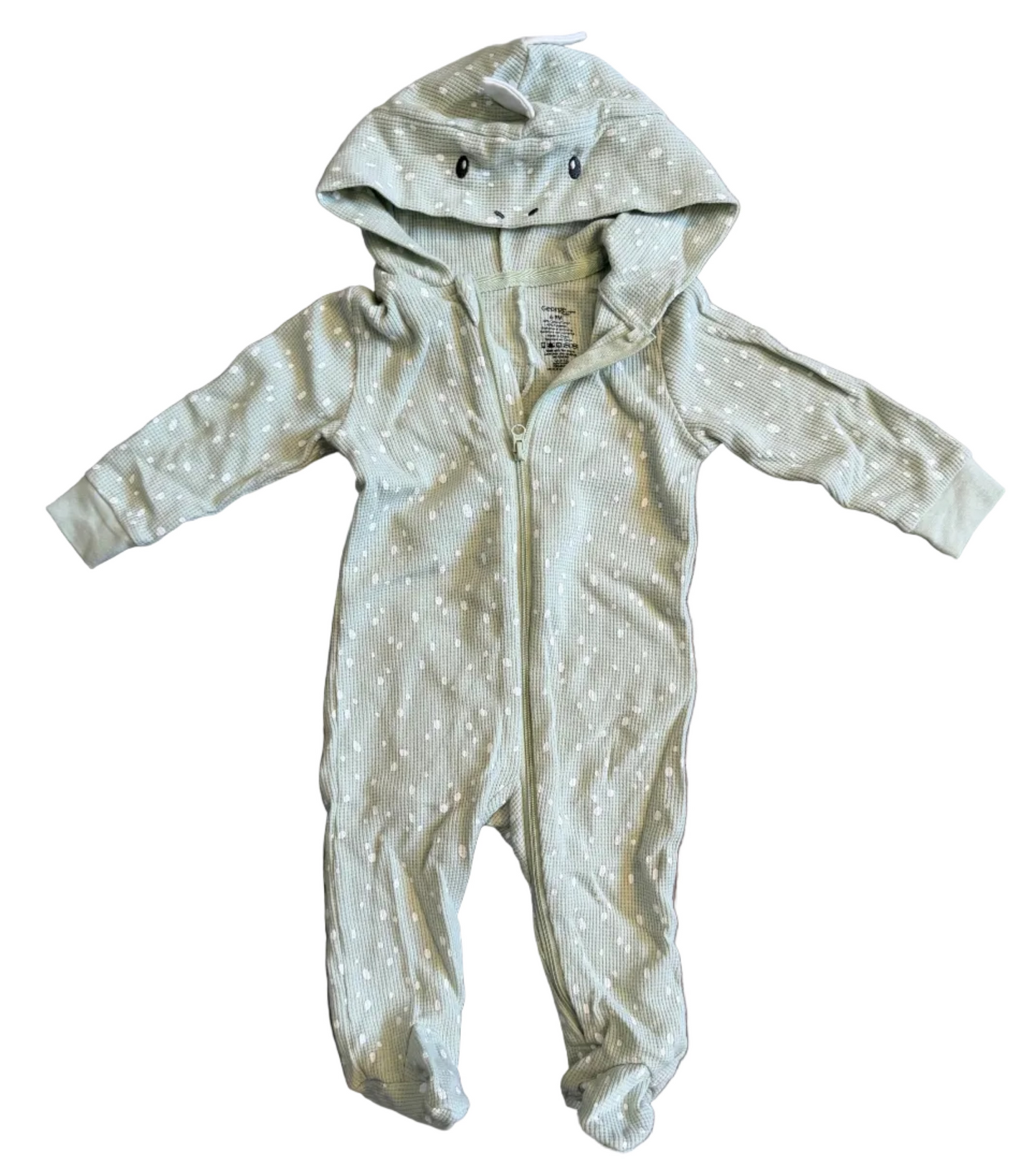 George Dino Onesie 6-9 months