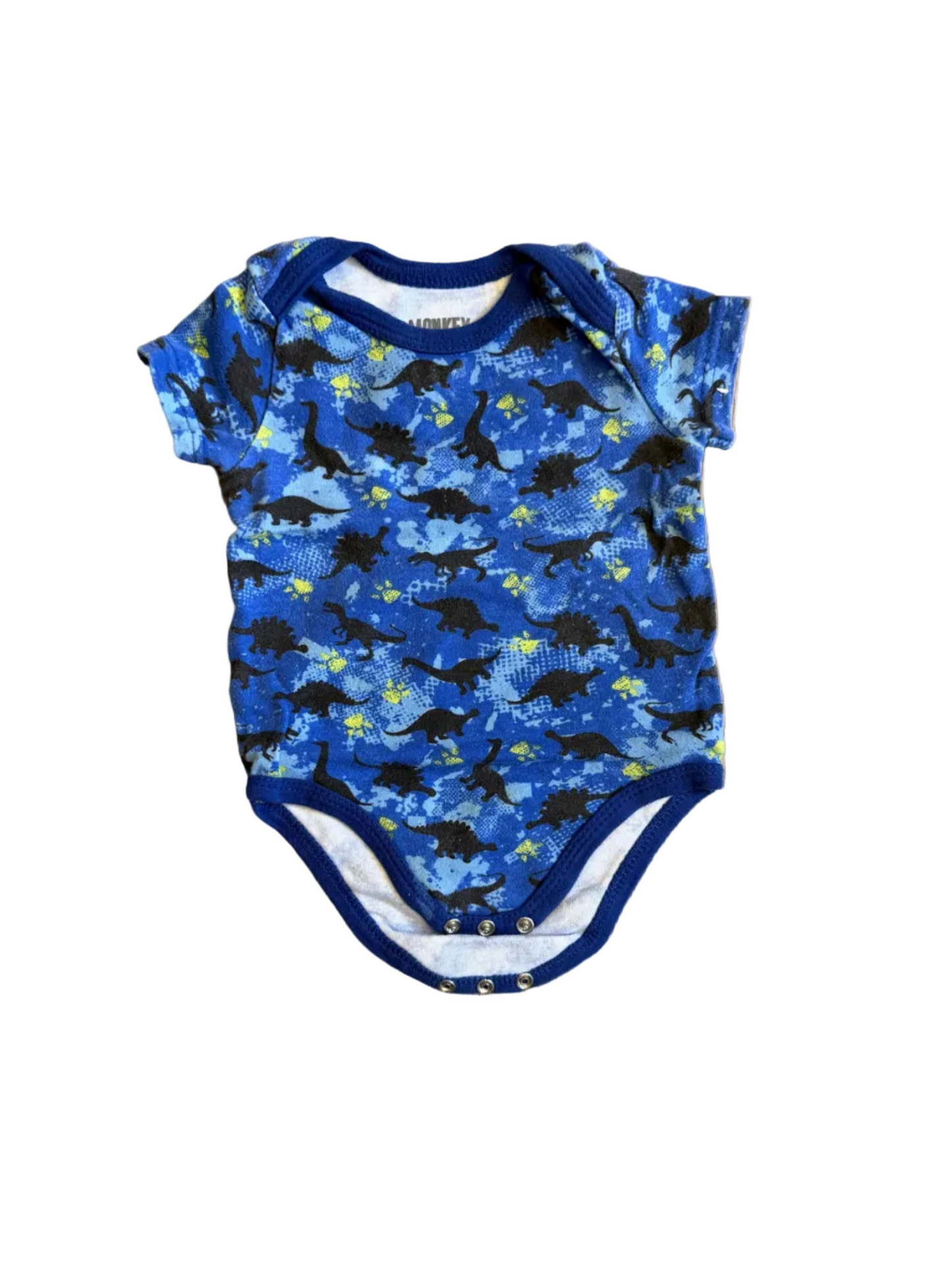 Monkey bars Dino onesie 6-9 months