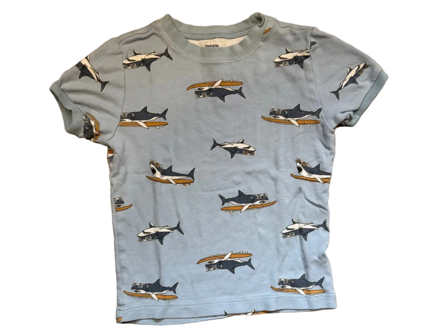 Pekkle shark shirt 7/8