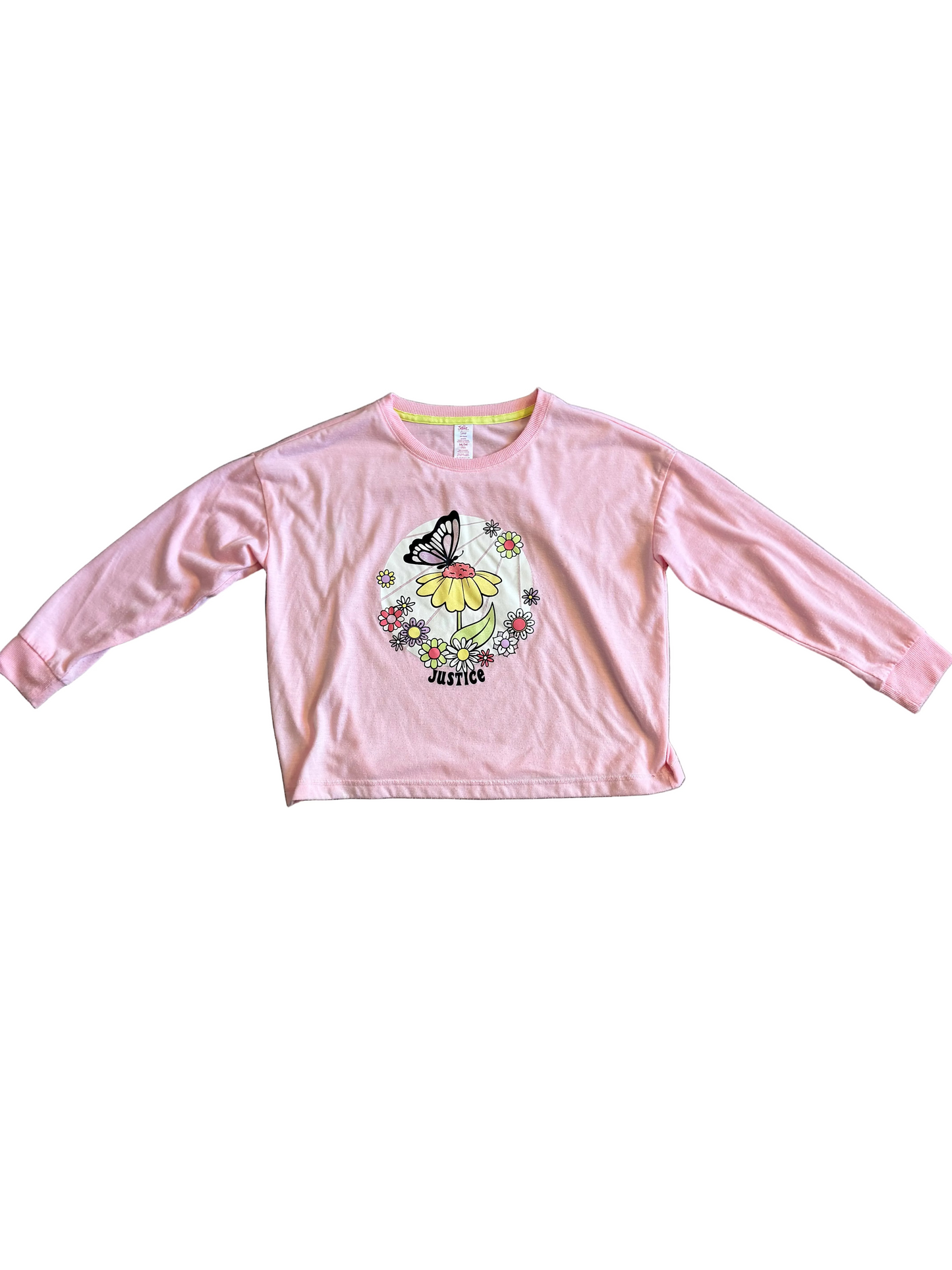 Justice longsleeve size 10