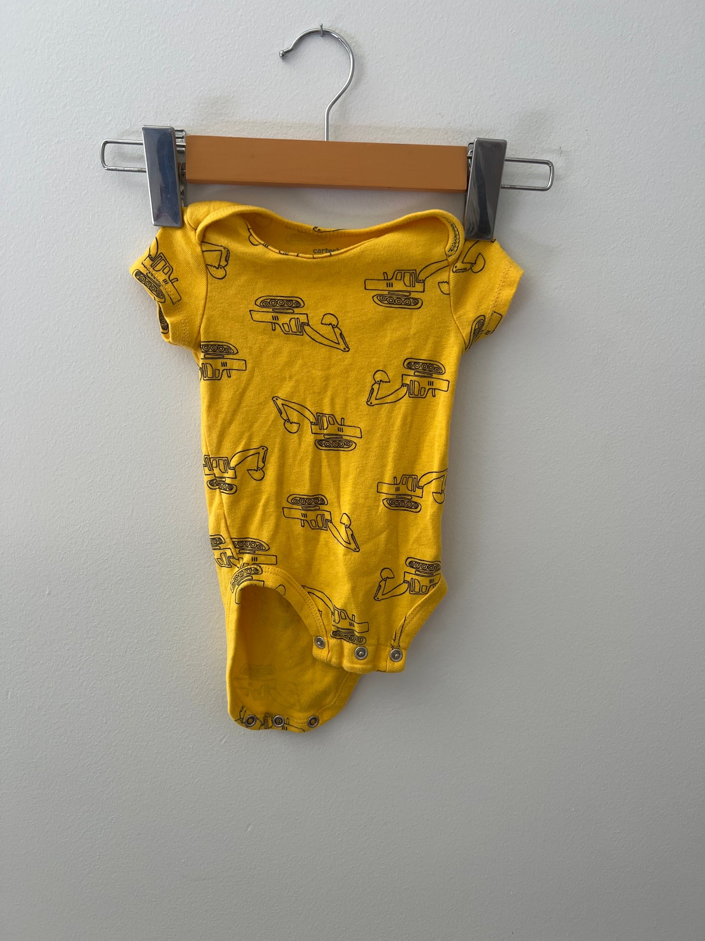 Carters construction onesie