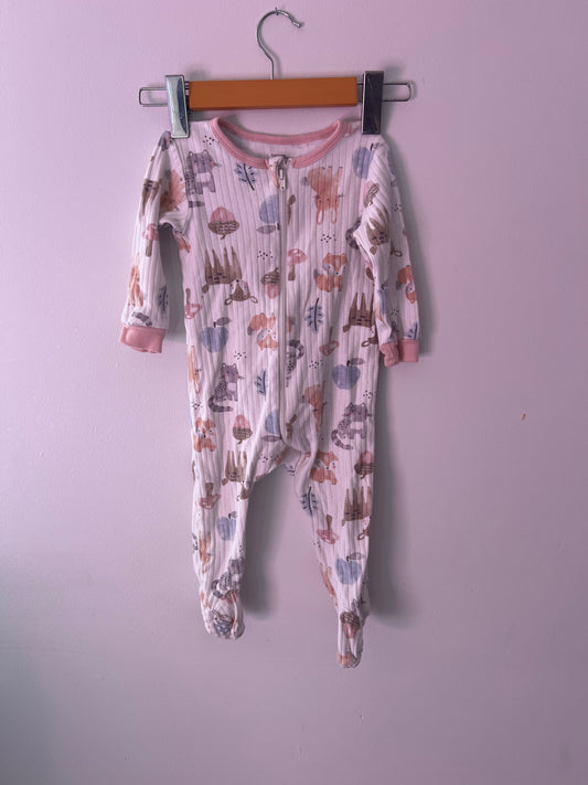 Woodland creature jammies