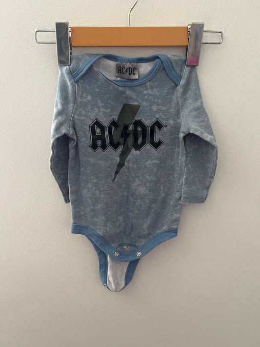 AC/DC onesie