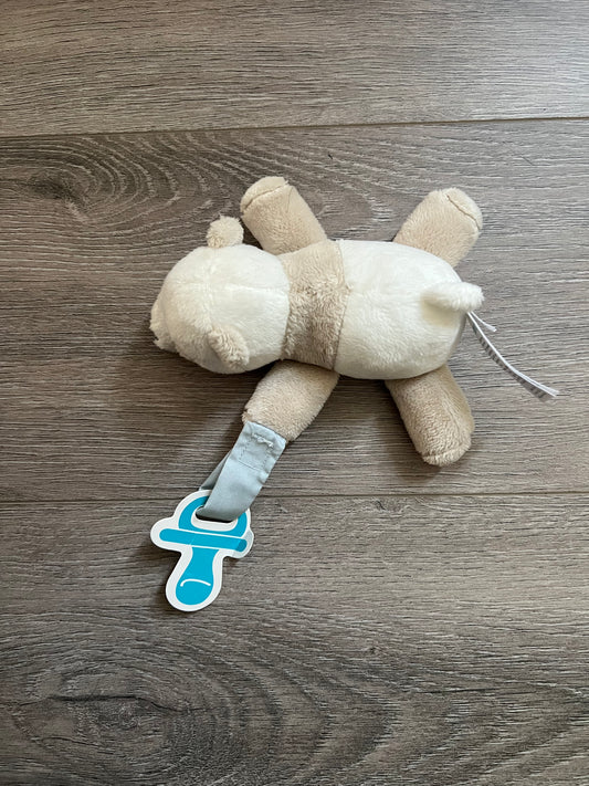 Baby Panda Plush Pacifier Loop