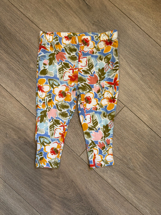Carters Flower Pants 9 month
