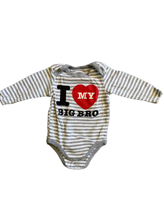 Monkey bars longsleeve onesie 12 months