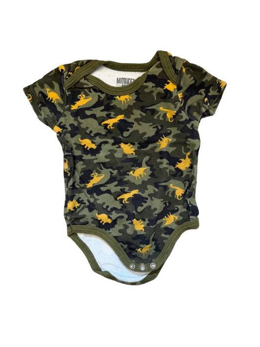 Monkey bars Dino onesie 6-9 months