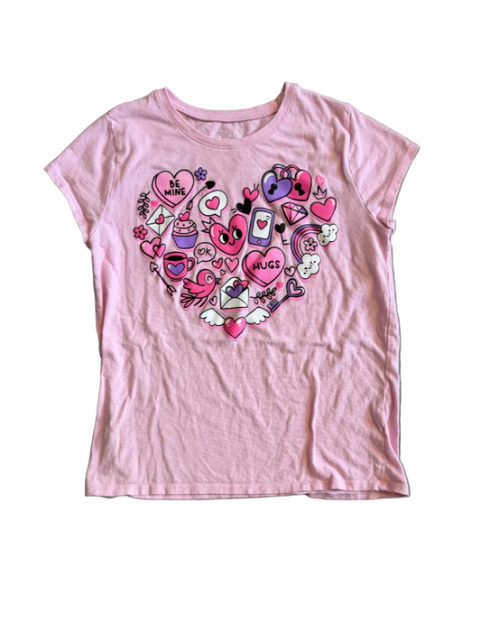 Carters pink t-shirt 10/12
